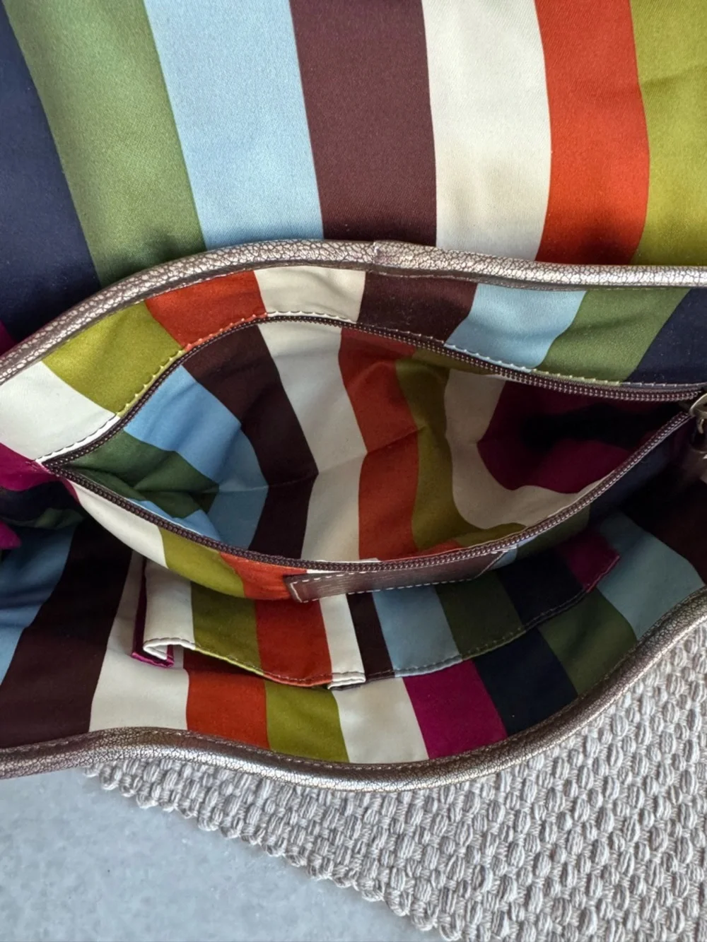 Coach Legacy Ali Shoulder Flap Bag in Plum Suede - Picture 12 of 17